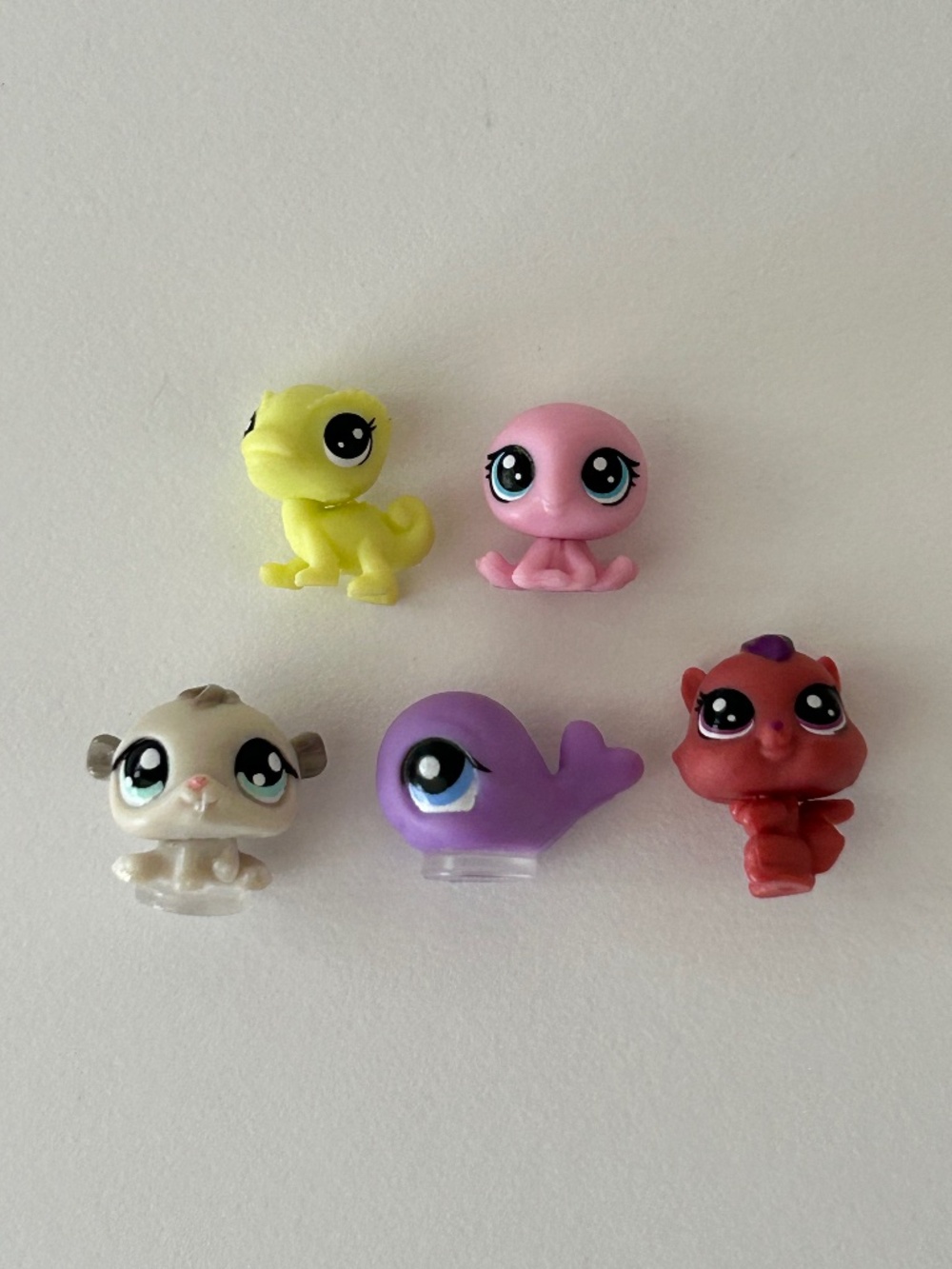 Littlest Pet Shop Teeniest Tiniest Pets Set Of 5 (D2)